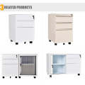 Steel Mobile 3 Drawer Pedestal Cabinet